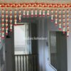 Festive Doorway Toran handcrafted with golden embroidery